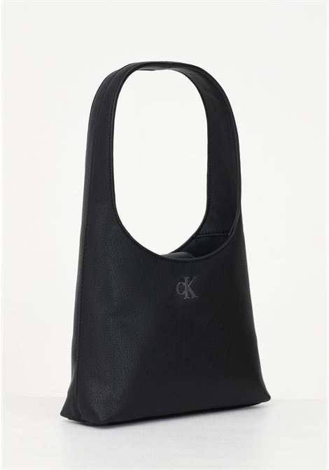 Borsa a mano Minimal Monogram A Shoulderbag nera da donna CALVIN KLEIN | K60K6122730GR